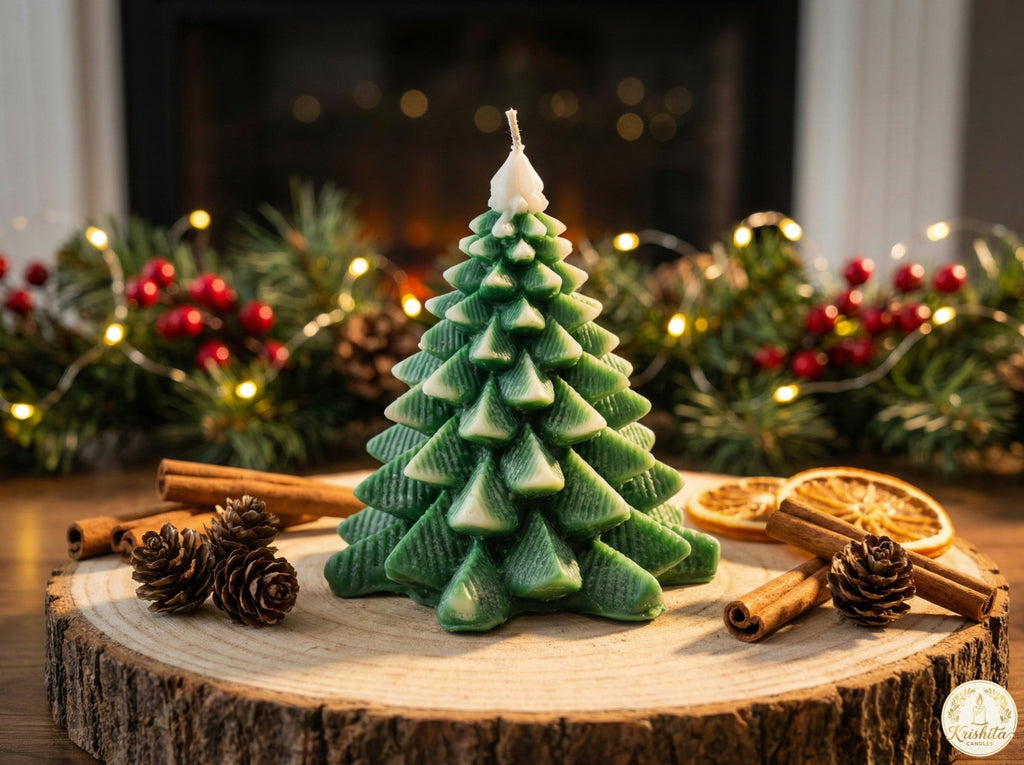 Frosted Xmas – Premium Christmas Tree Candle