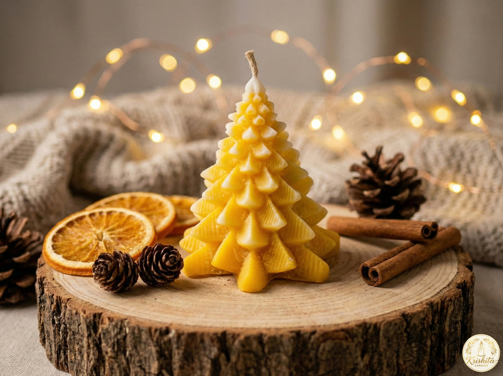 Frosted Xmas – Premium Christmas Tree Candle