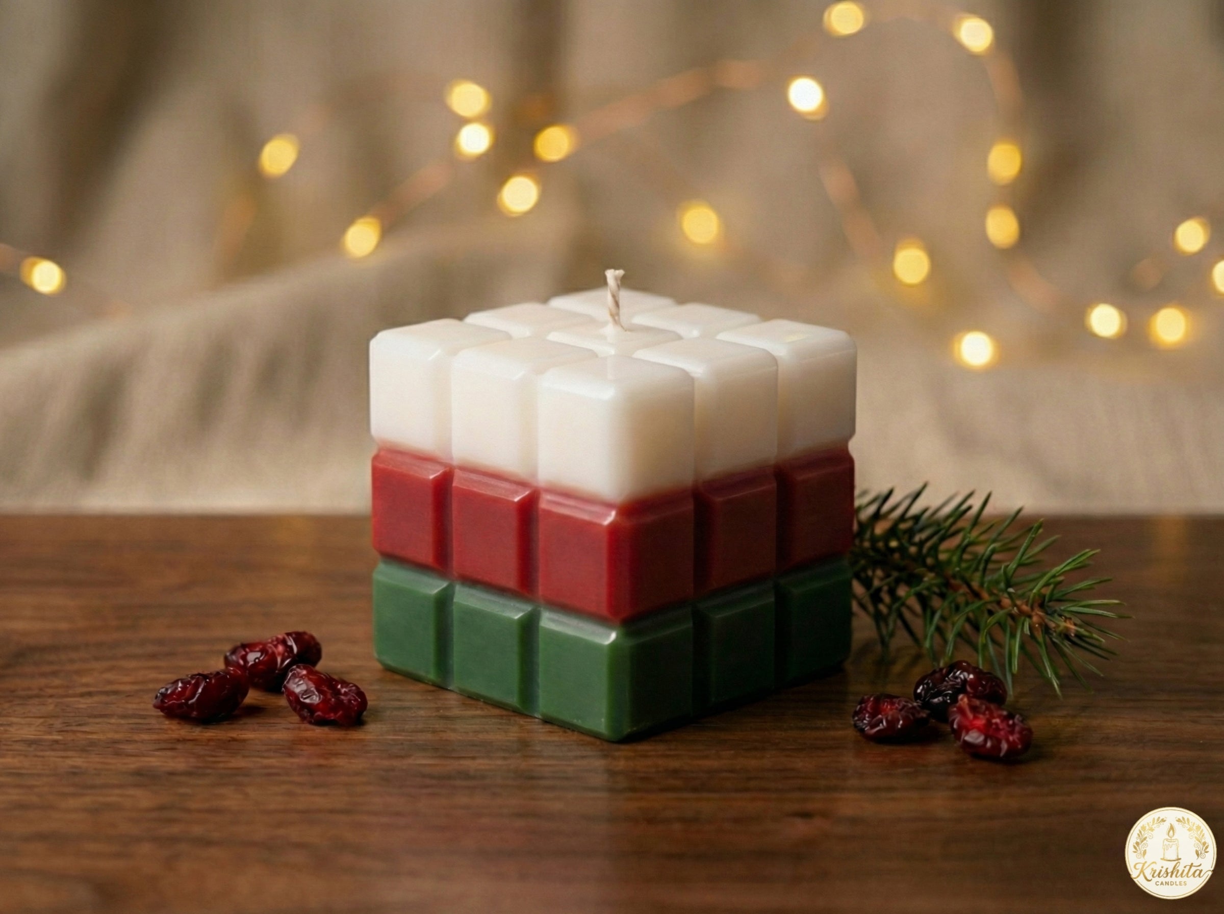 Christmas Bubble Candle| Christmas Edition