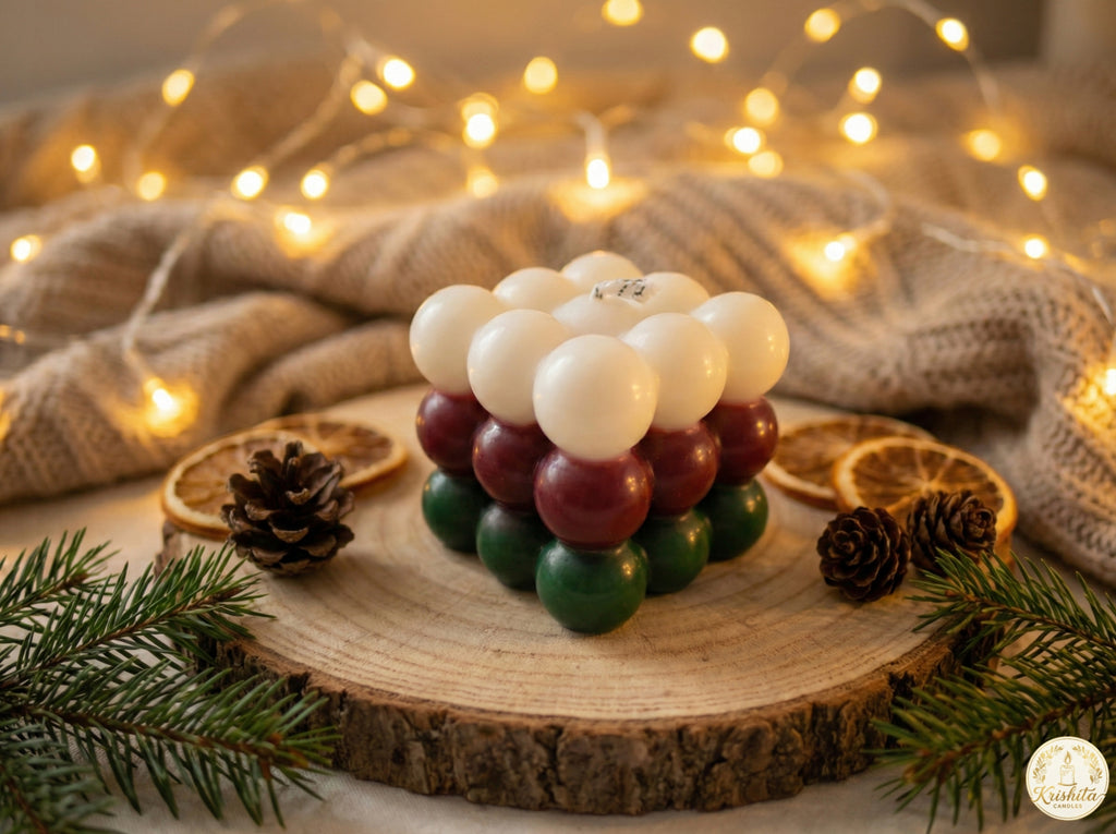 Christmas Bubble Candle| Christmas Edition