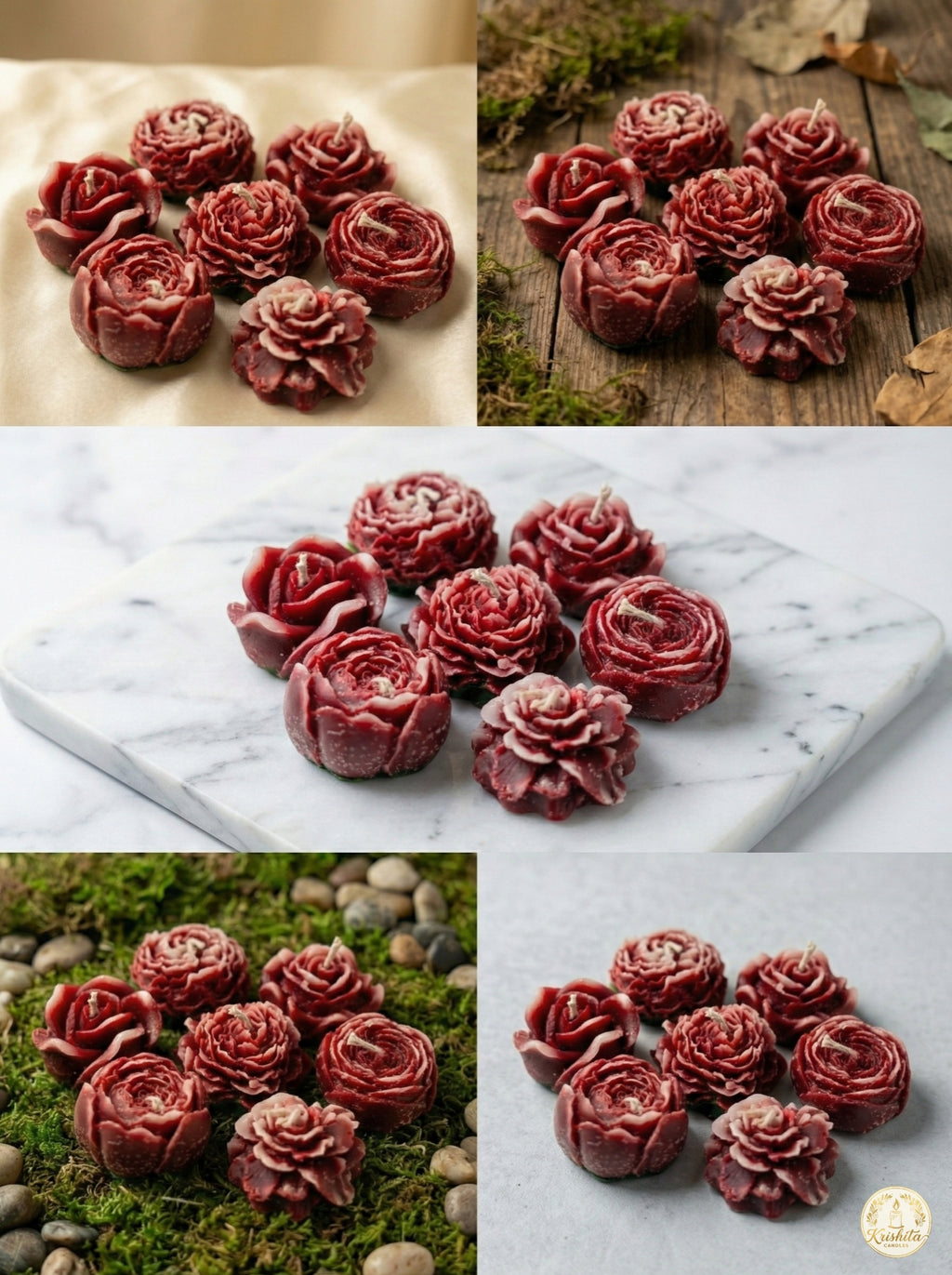 RoseMist™ Floral Soy Wax Candles